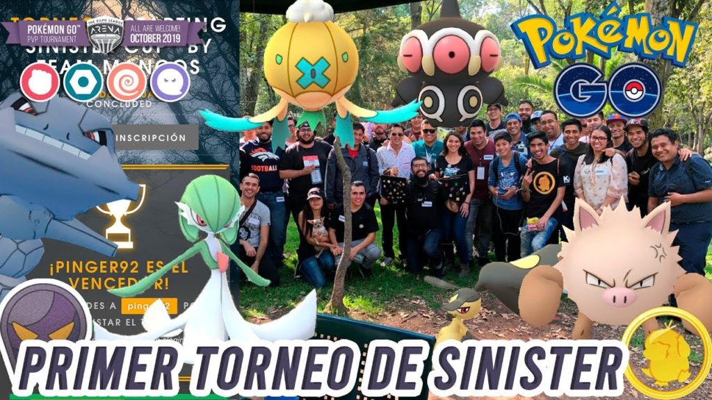 ¡PRIMER TORNEO de la SINISTER CUP!-Pokémon Go PvP