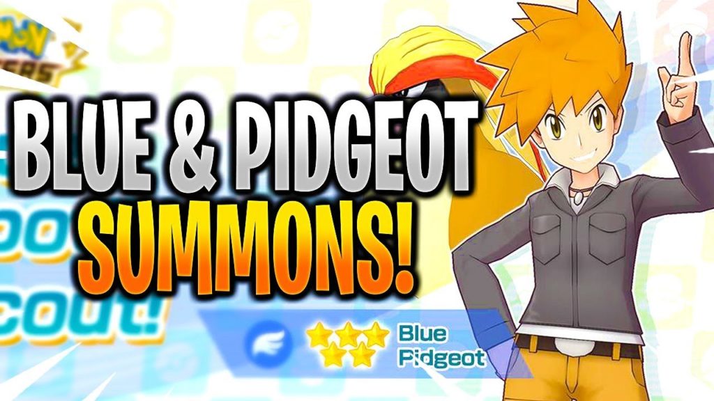 30x BLUE & PIDGEOT SUMMONS! - Pokémon Masters