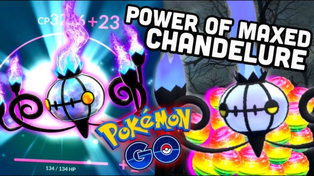 THE POWER OF MAXED CHANDELURE IN POKEMON GO | FEAR THE REAPER
