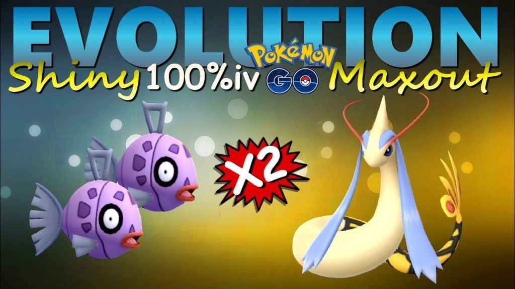 Pokemon Go 100% iv Shiny Feebas & Milotic X2