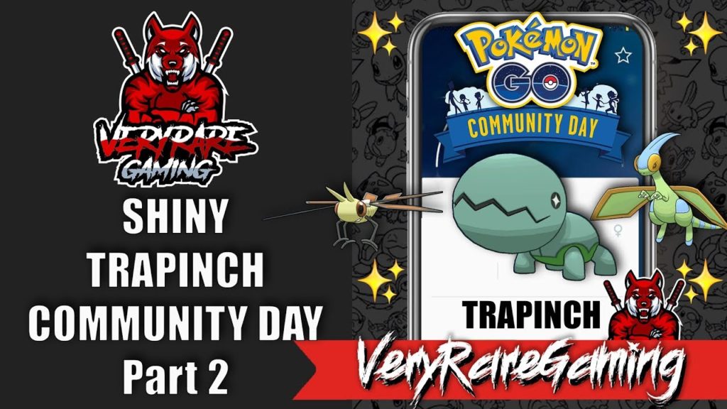 Pokemon Go: Shiny Trapinch Community Day Event Live Part 2