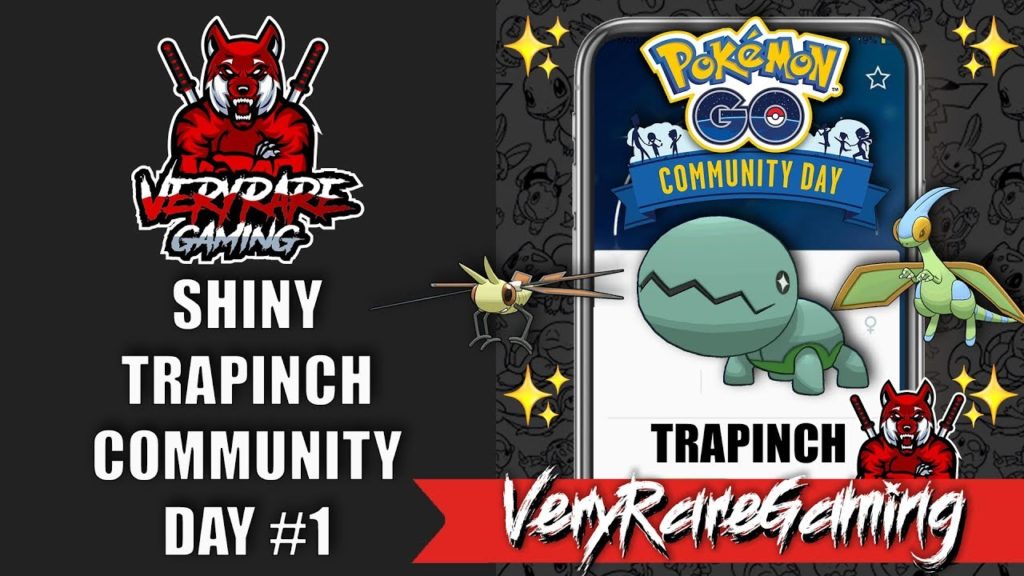 Pokemon Go: Shiny Trapinch Community Day Live Part 1