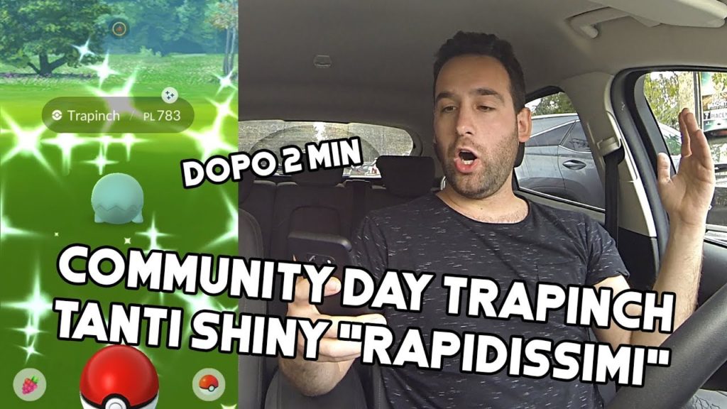 Community Day di Trapinch! Troppi shiny e in poco tempo! - Pokémon Go Ita