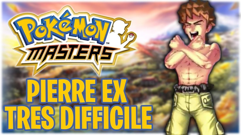 COMBAT TRES DIFFICILE VS PIERRE EX 😱 - Pokémon Masters