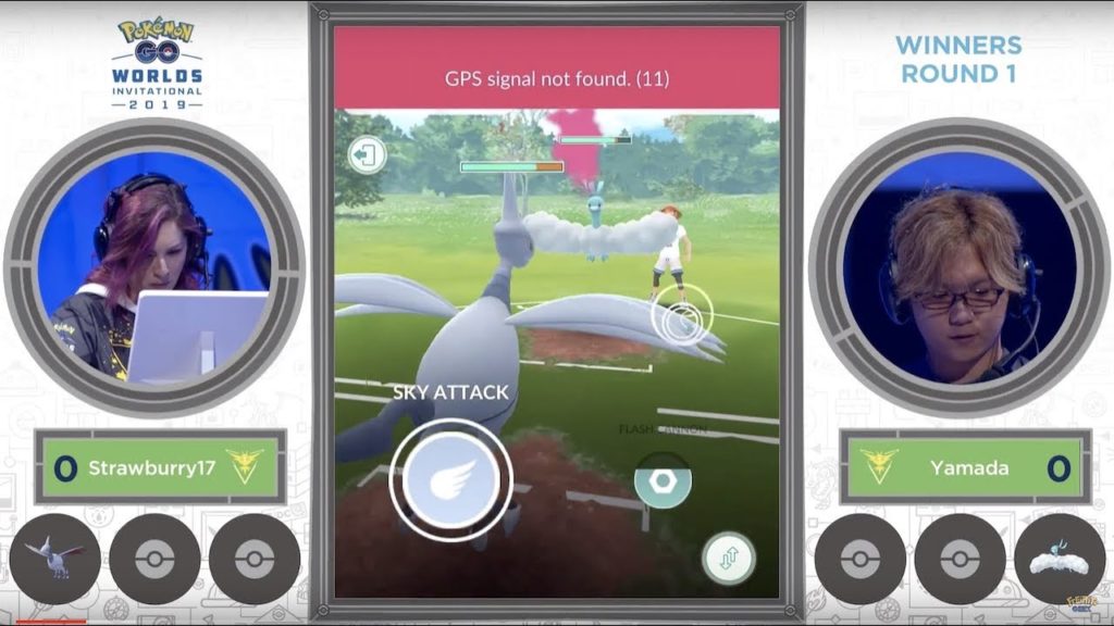 POKEMON GO World Championship 2019 | Strawburry17 🇺🇸  VS Yamada 🇯🇵 | Winners Round 1