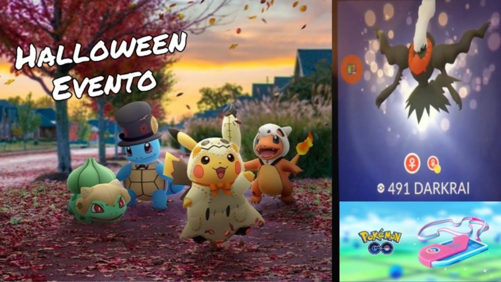 NEWS! ARRIVA DARKRAI NELL'EVENTO HALLOWEEN: POKEMON GO ITA