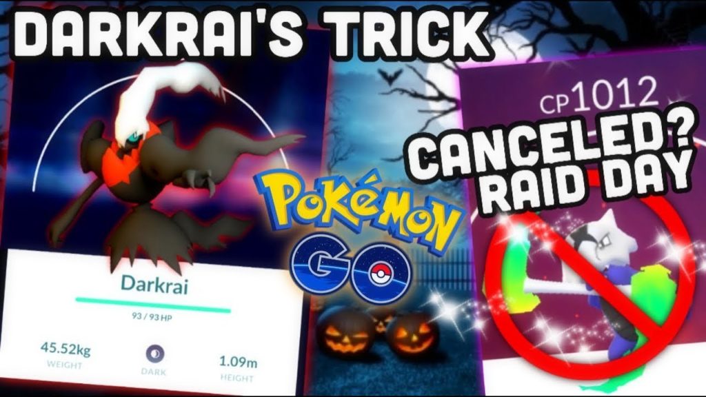 Darkrai's trick & treat in Pokemon GO | Canceled Alolan Marowak Raid day discussion