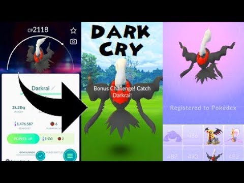 Pokemon Go Darkrai Raid & Catch
