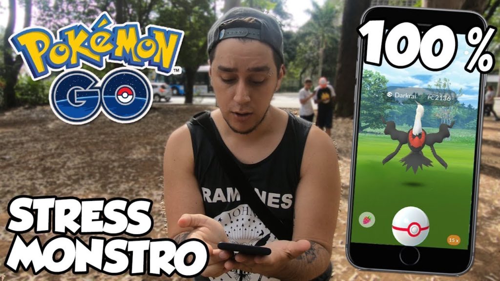 STRESS EXTREMO! DARKRAI 100% HORA DA VERDADE!  - Pokémon Go | Em Busca dos Melhores (Parte 125)