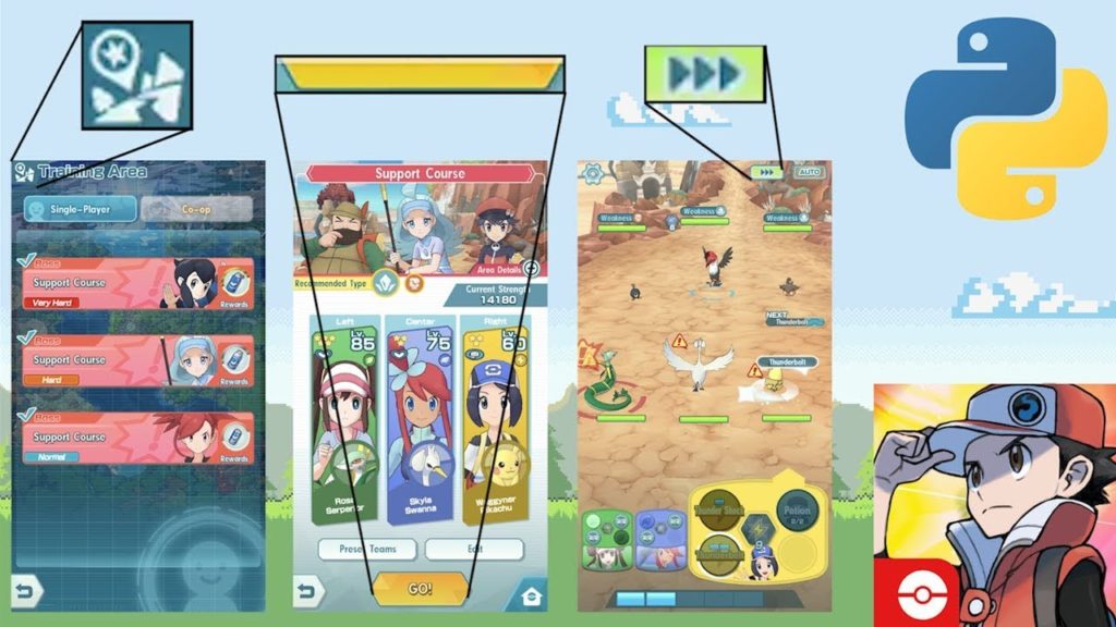Mastering Pokémon Masters with Python