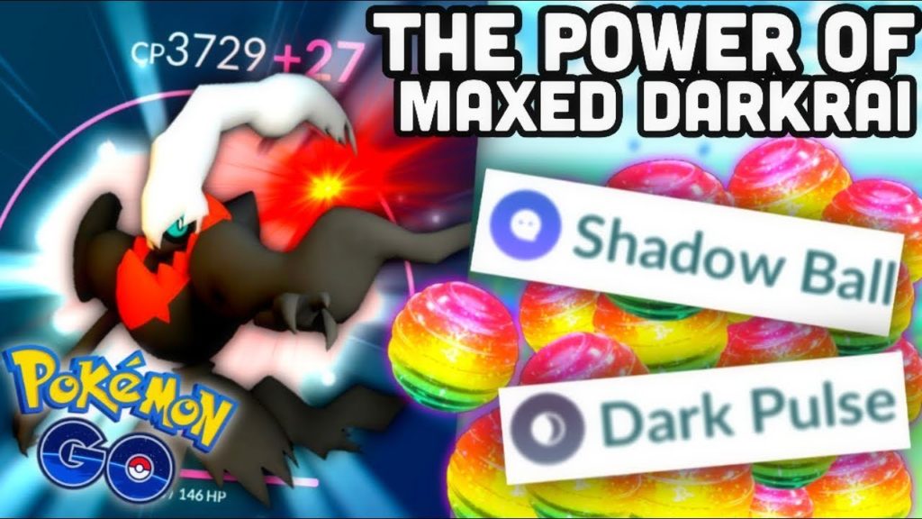 THE POWER OF MAXED OUT DARKRAI IN POKEMON GO | Shadow Ball or Dark Pulse?