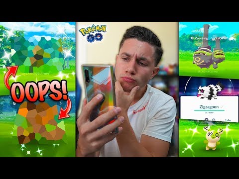 THESE POKÉMON WERE ACCIDENTALLY RELEASED.. + GALARIAN FORMS / NEW SHINY (Pokémon GO)