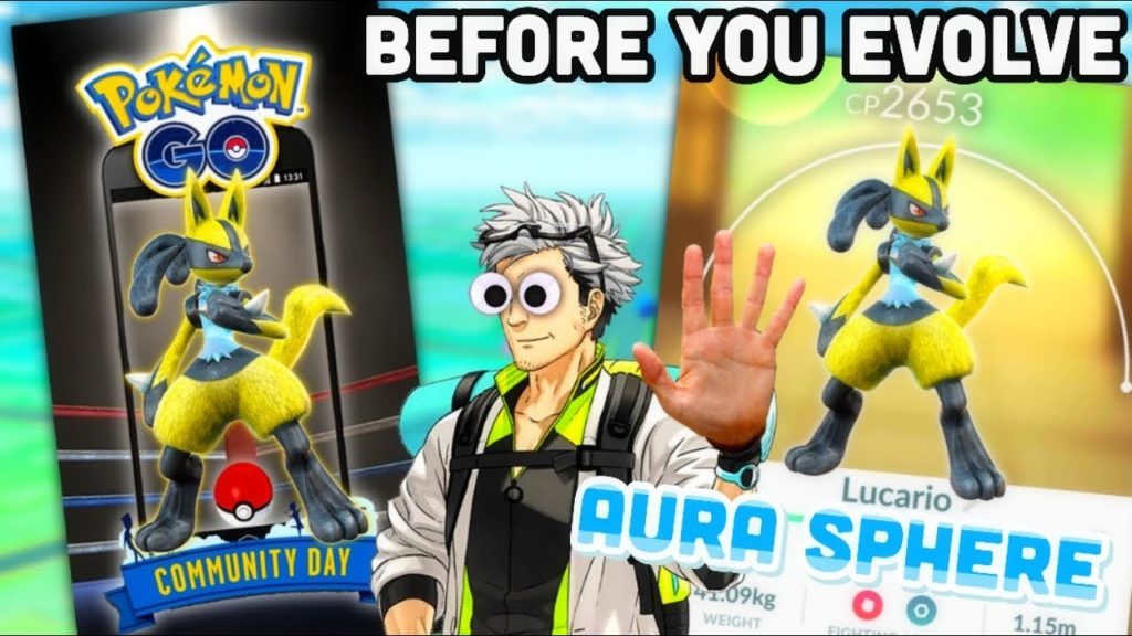 Lucario Raid Day or Move Update in Pokémon GO? | Before You Evolve Riolu (speculation)