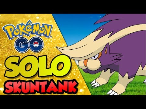 HORA DE ENFRENTAR SKUNTANK- Pokémon Go | Derrotando Raid Boss (Parte 42)