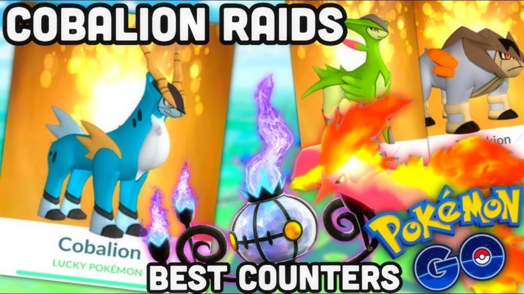 NEW LEGENDARY RAIDS COBALION COUNTERS IN POKEMON GO | SWORDS OF JUSTICE GUIDE
