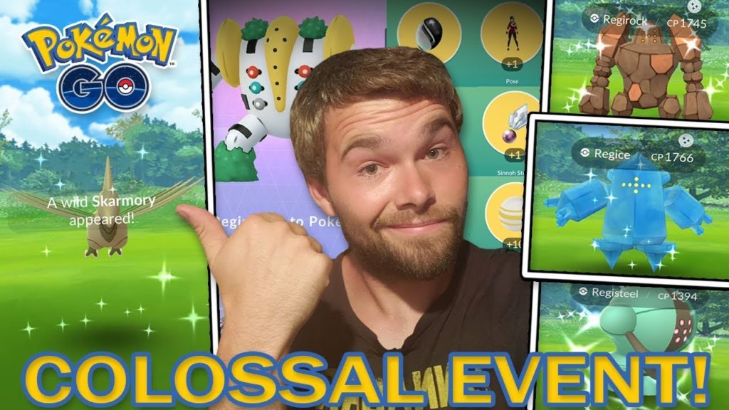 A COLOSSAL SHINY FILLED DAY! (Pokemon GO Colossal Discovery Event!)