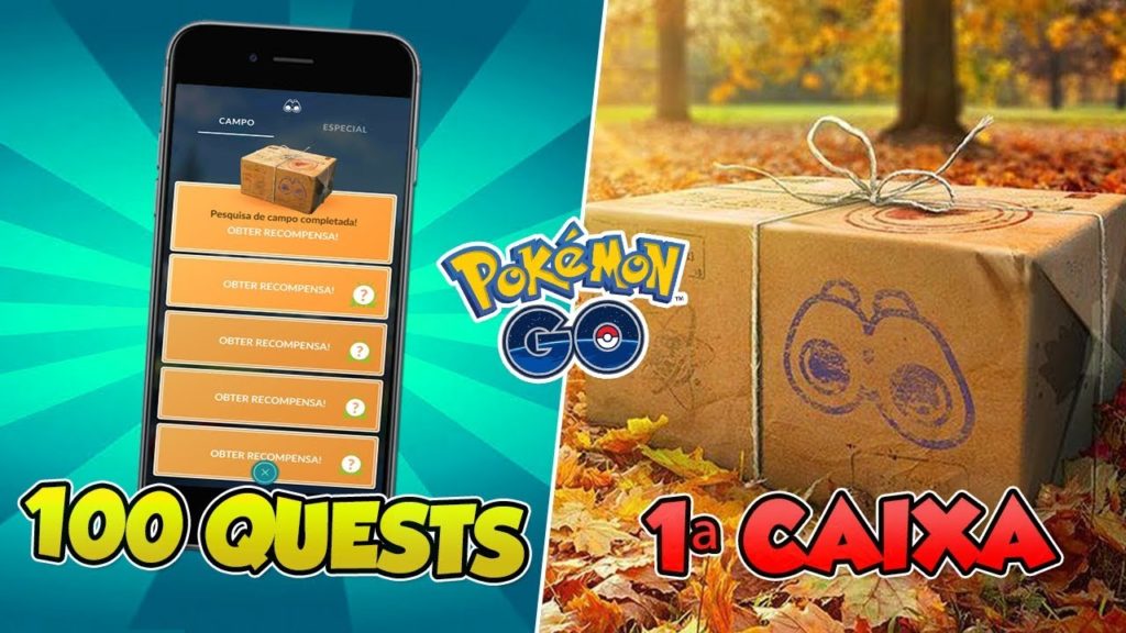100 QUEST DE CAMPO E PRIMEIRA CAIXA DE NOV! Pokémon Go | Capturando Shiny (Parte 126)