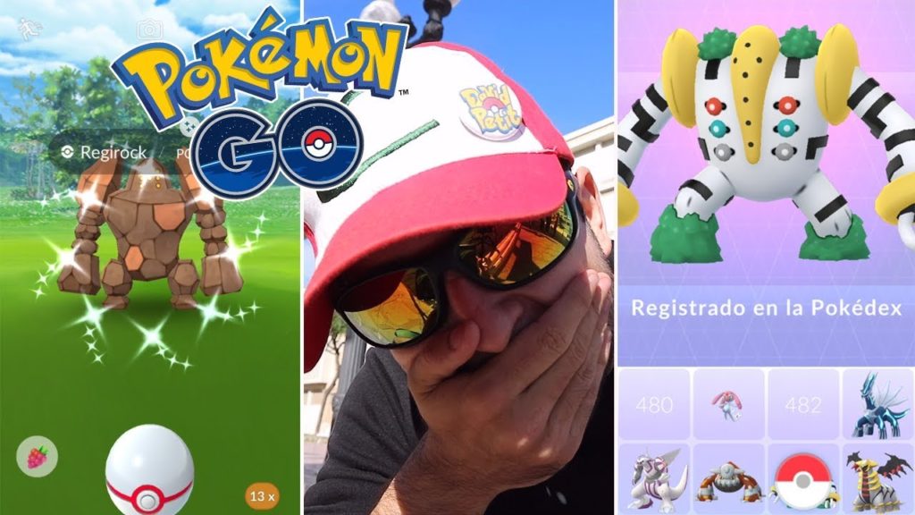 SHINY REGIROCK Y REGIGIGAS REGISTRADO!! (PARTE 2) INVESTIGACIÓN ESPECIAL! [Pokémon GO-davidpetit]