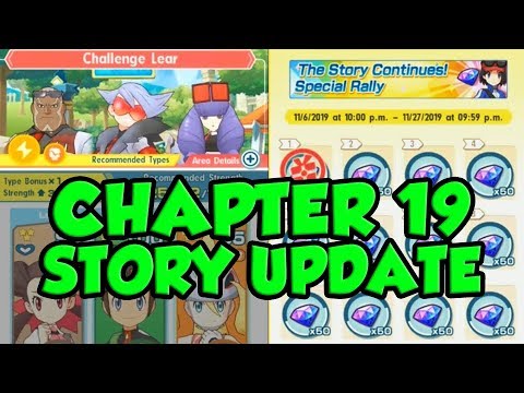 NEW POKEMON MASTERS STORY CHAPTERS! Pokemon Masters Chapter 19 Vs Lear!