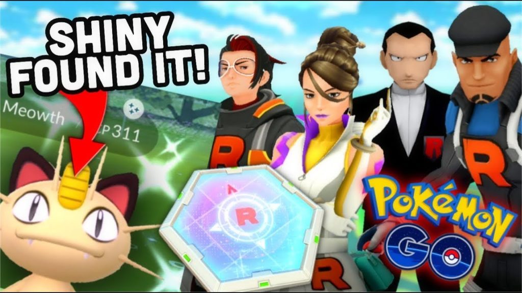 Battling all Rocket Leaders in Pokemon GO | Catching shiny Meowth | Unova Stone reward