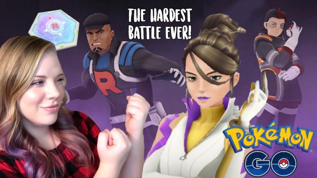 HARDEST BATTLE EVER! How to Battle Team Go Rocket Leaders in Pokemon Go! | Sierra