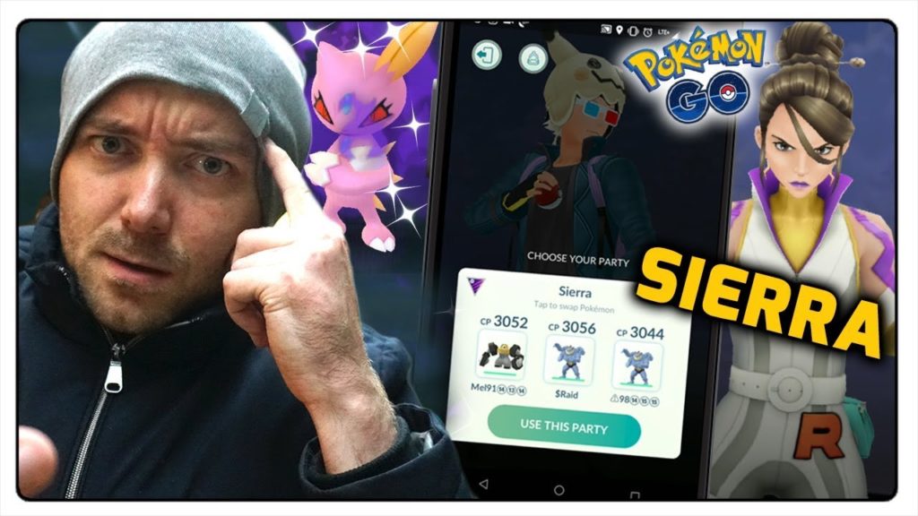 SIERRA - JAK POKONAĆ LIDERA TEAM GO ROCKET W POKEMON GO?