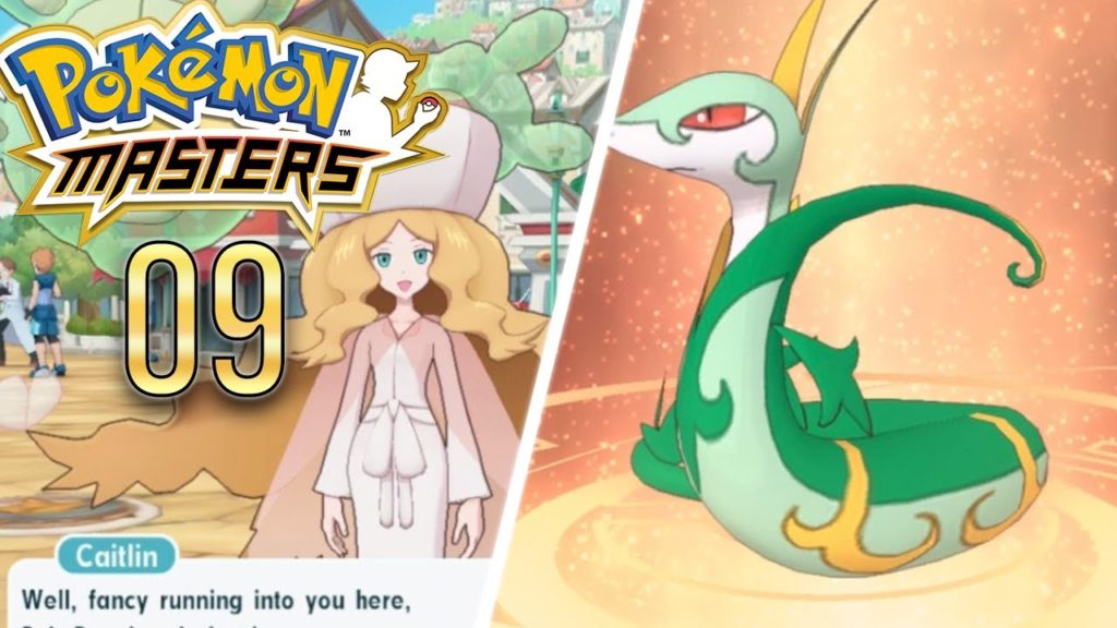 Pokémon Masters - Episode 9 | The Importance of Elegance (Caitlyn Event) & The Evolution of Servine
