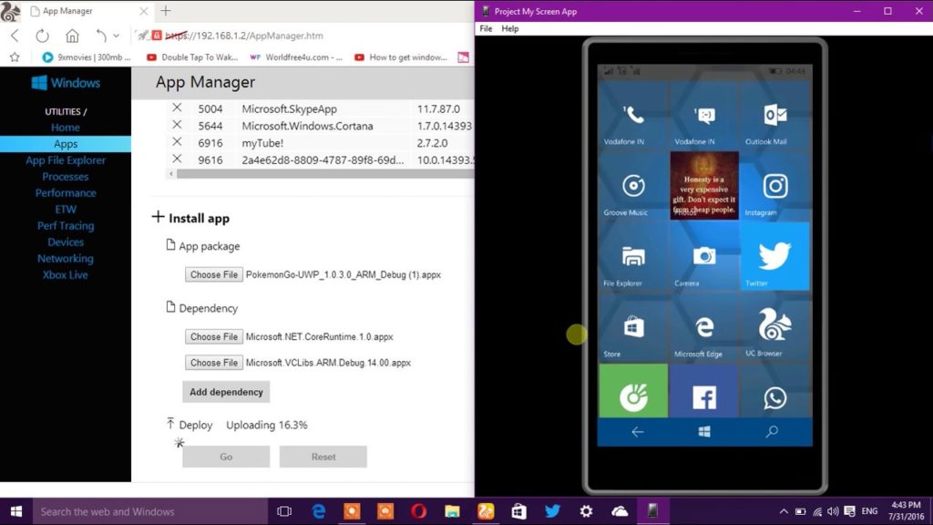 Guide: How to Install Pokemon Go on Windows 10 phone {07 Nov. 2016 updated and working again}