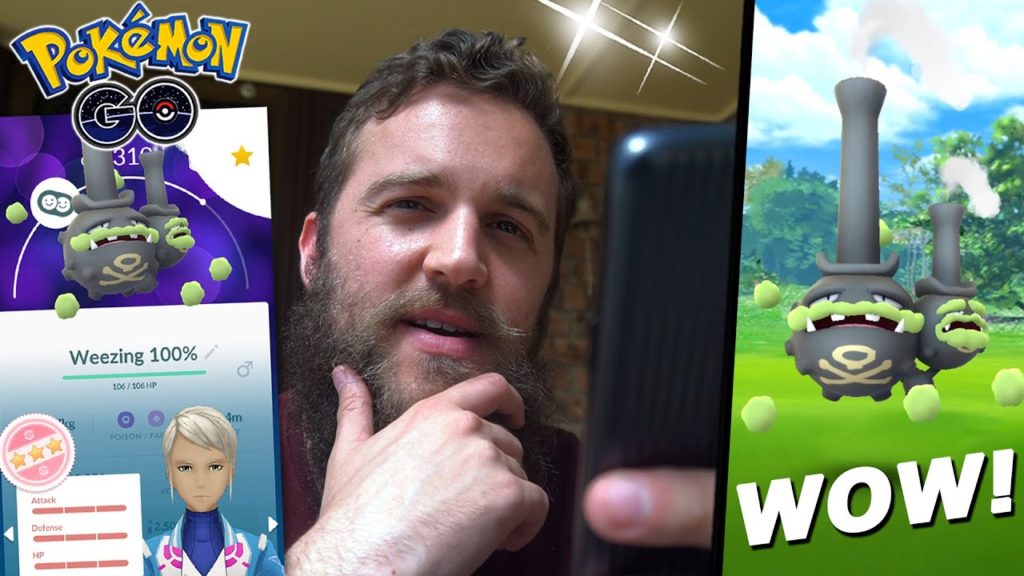 GALARIAN WHEEZING POKEMON GO RAIDS! (NEW GEN 8 GALAR REGION POKEMON)