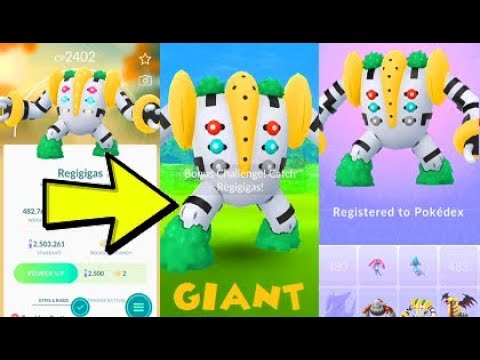 Pokemon Go - Regigigas EX Raid & Catch