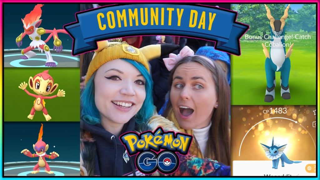 HER 1st TIME DOING THIS!! CHIMCHAR COMMUNITY DAY POKÉMON GO!