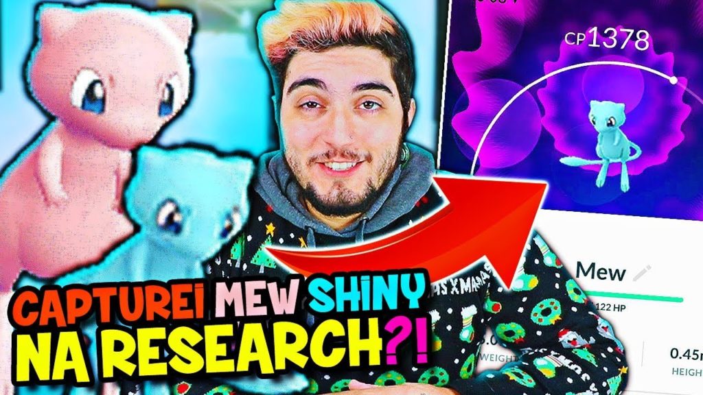 POKÉMON GO 2 #15 - CONSEGUI CAPTURAR MEW SHINY NA RESEARCH ESPECIAL ?!