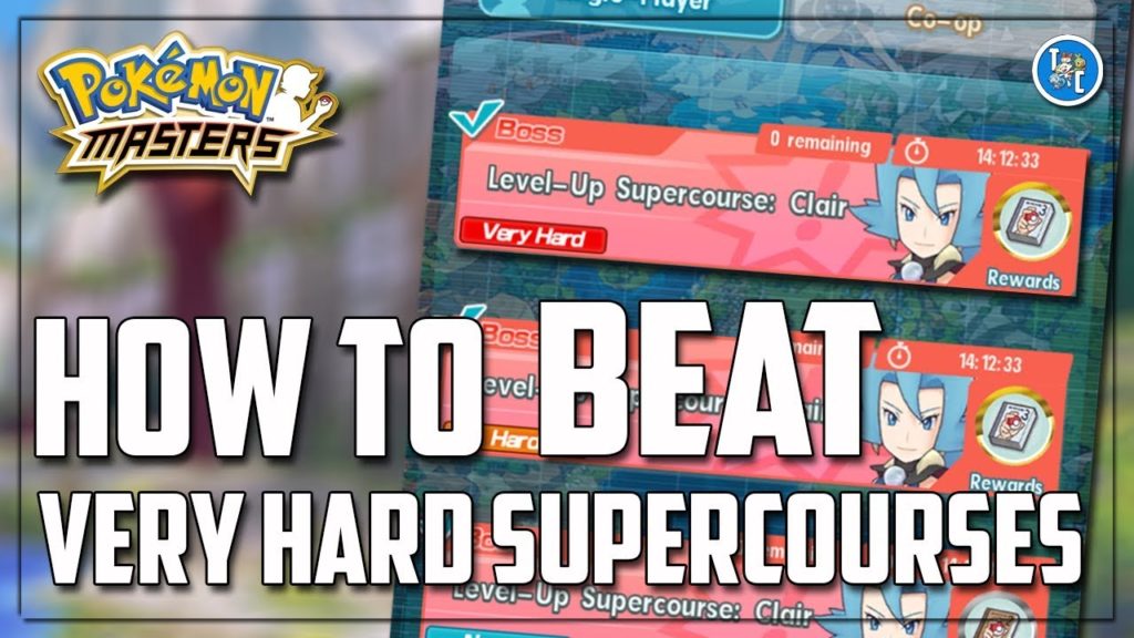 How to Beat Very Hard Supercourses!(F2P Team) | Pokemon Masters