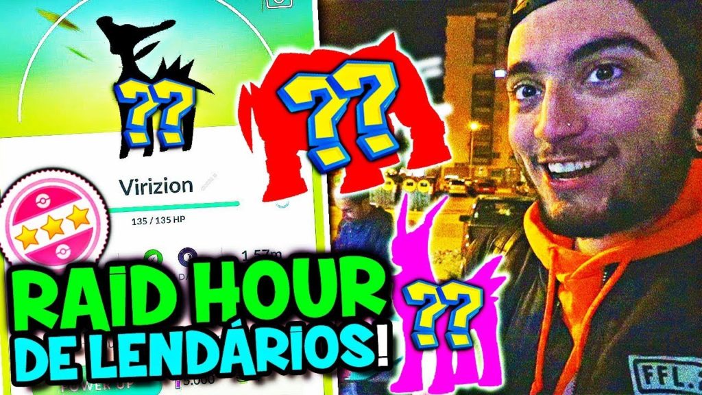 POKÉMON GO 2 #16 - RAID HOUR DE LENDÁRIOS com IV SURPRESA !!
