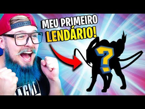PEGUEI MEU PRIMEIRO POKÉMON LENDÁRIO! *incrível* - POKÉMON GO