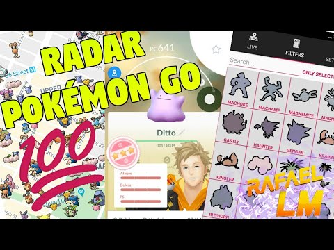 Novo aplicativo Radar Para Pokémon Go Como Pegar Coordenadas de Pokémons 100 iV