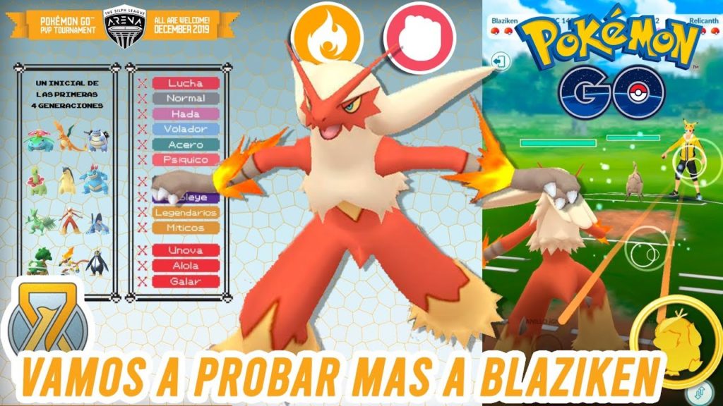 ¡Es el turno de BLAZIKEN en la TIMELESS CUP!-Pokémon Go PvP
