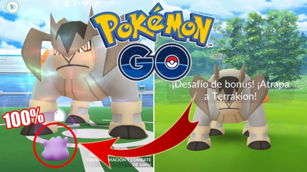 DITTO 100% LVL 40 VS TERRAKION! ¿LA SUERTE DE DITTO? [Pokémon GO-davidpetit]