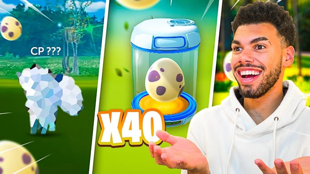40 OVOS E UM SHINY MUITO RARO - POKEMON GO | Cris |