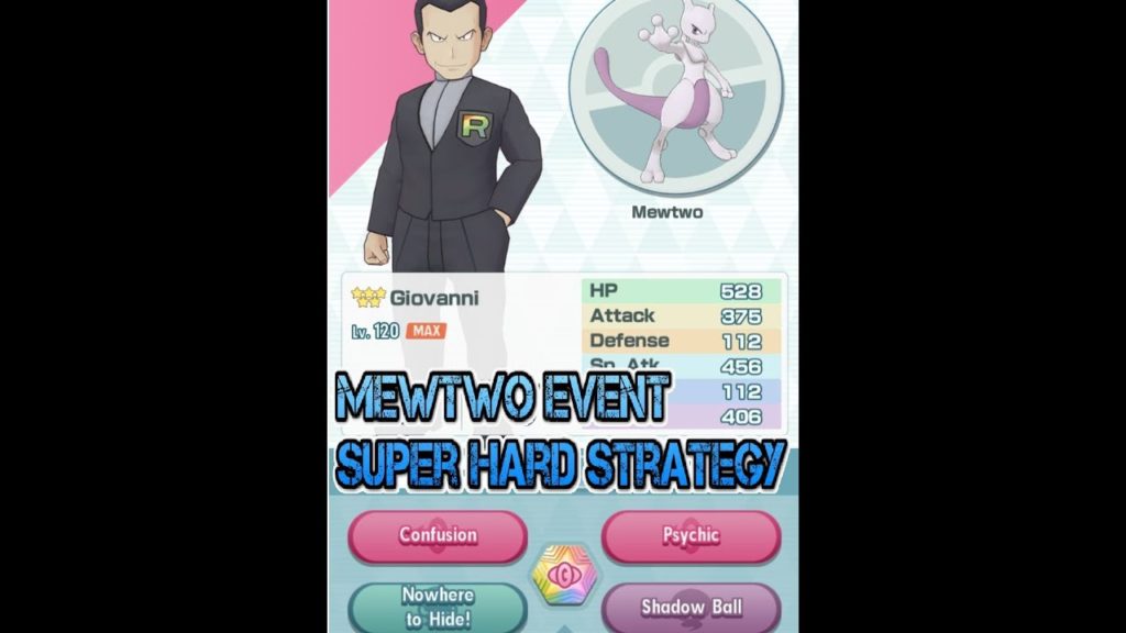 Pokémon Masters Mewtwo Event Super Hard Strategy