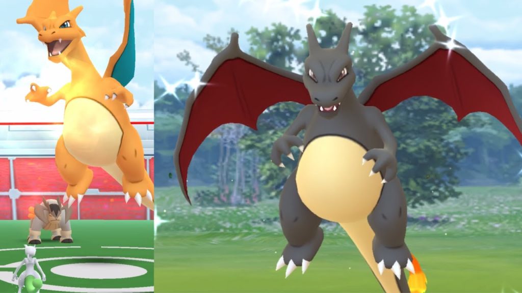 CATCHING SHINY CHARIZARD FROM A RAID!!! Pokémon Go Shiny Gameplay!