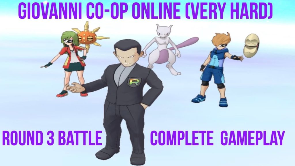 Pokemon Masters: Take Down Giovanni! Round 3 | Random Co-op Online (Very Hard) Gameplay
