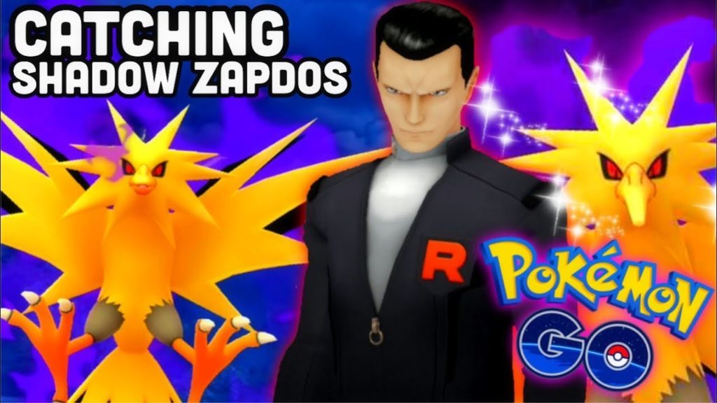 Catching Shadow Zapdos & Giovanni battle in Pokemon GO | Looming in the Shadows December