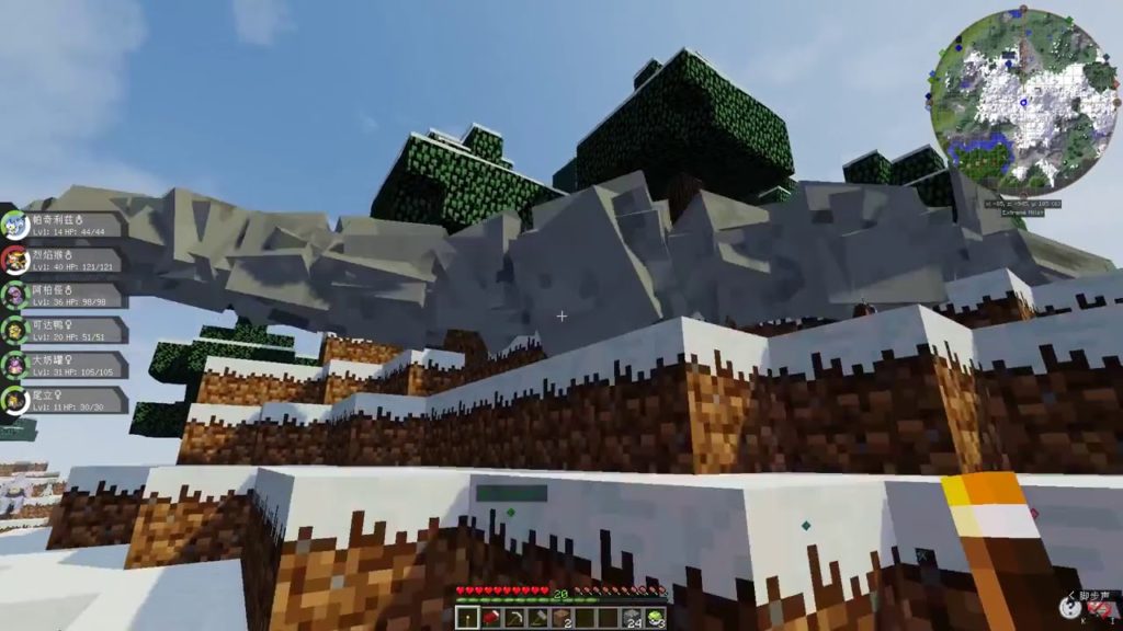 我的世界神奇宝贝#29 石头对我翻白眼了！