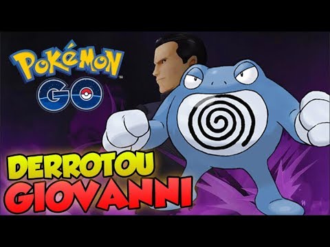 DERROTOU GIOVANNI COM 1 POLIWRATH - Pokémon Go | PokeNews