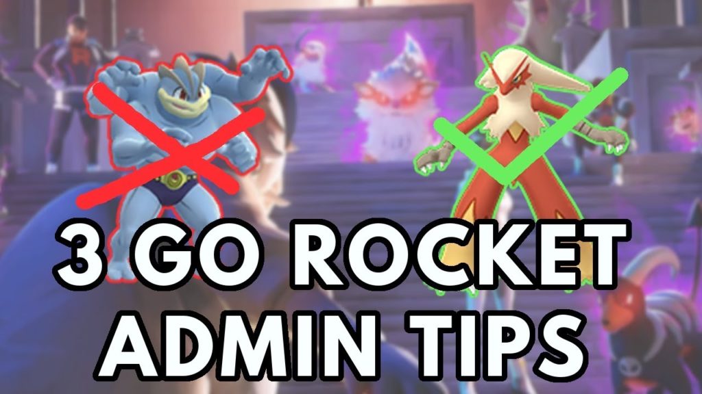 3 GO Rocket Admin Tips | Pokemon GO