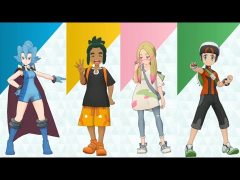 Pokemon Masters | All Sync Pair Dex Voice Clips | All Trainer animations