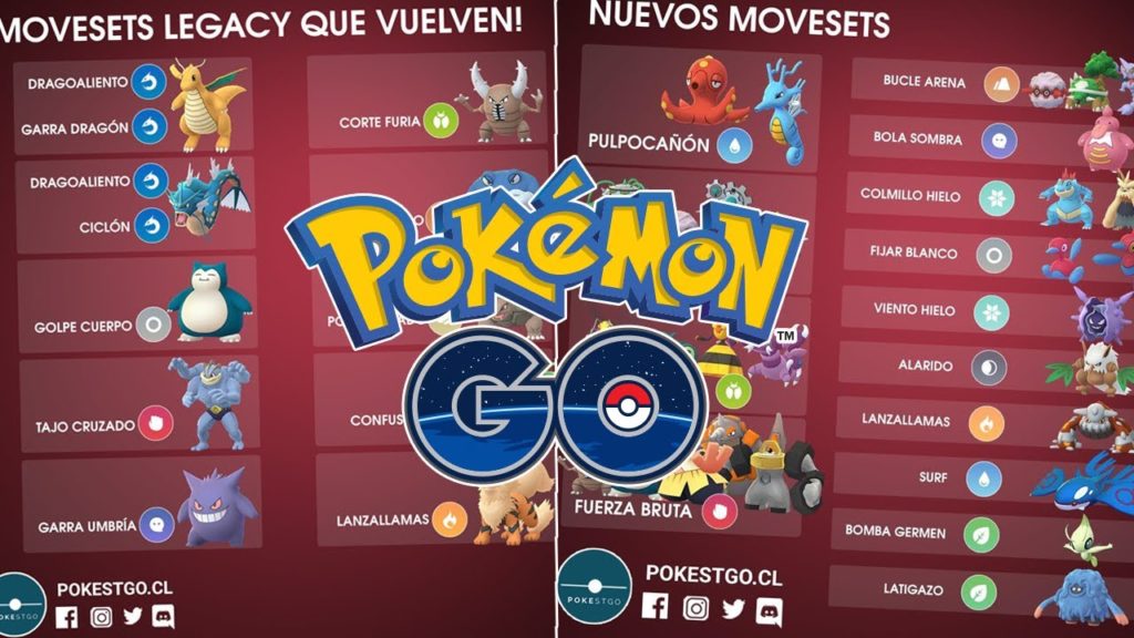 VUELVEN ALGUNOS MOVIMIENTOS LEGACY! CAMBIOS BRUTALES EN EL PVP! [Pokémon GO-davidpetit]