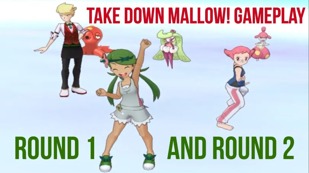 Pokemon Masters: Take Down Mallow! Round 1 and 2  | Rosa’s Party | Random Co-op Online (Complete)