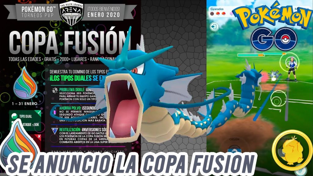 ¡PROBANDO a GYARADOS en la COPA FUSIÓN!-Pokémon Go PvP